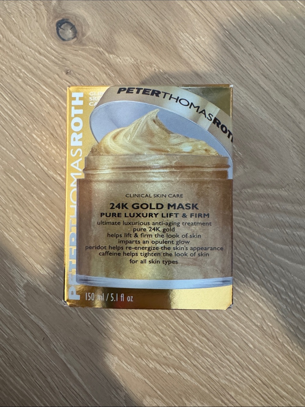 Peter Thomas Roth 24K Gold Mask - NEW - Picture 1 of 4